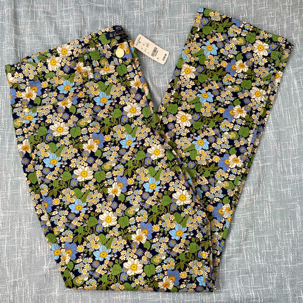 Brooks Brothers Floral Trousers NWT | Size 16